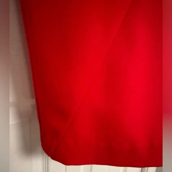 Black Halo Marcelle Sleeveless Stretch Crepe Sheath Dress, Size 6, Red - Picture 2 of 16